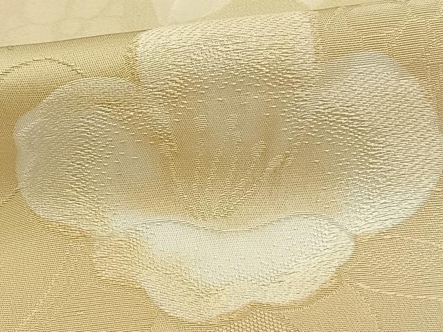 平和屋着物▽上質な小紋　単衣　地紋起こし　草花文　暈し染め　正絹　逸品　AAAZ9037fy_5