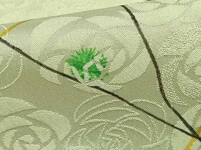 平和屋着物▽小紋 単衣 花づくし 洗える着物 AAAW1717fy