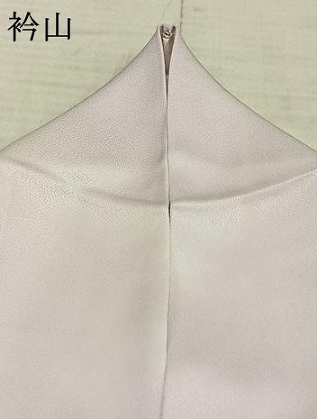 平和屋着物▽訪問着　単衣　手描き　草花文　暈し染め　正絹　逸品　AAAZ9075fy_6
