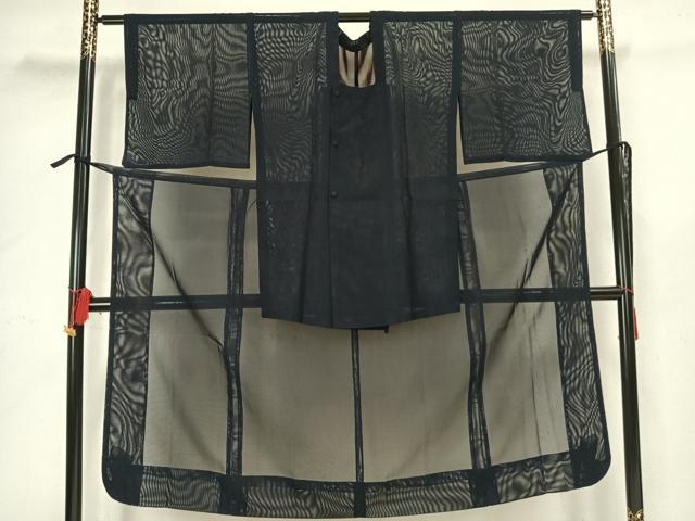 平和屋着物▽二部式　道行コート　スリーシーズン　春夏秋　塵除け　霞文　正絹　逸品　AAAZ9108fy