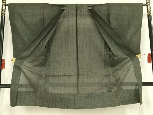 平和屋着物▽男性 長羽織 スリーシーズン 春夏秋 塵除け 霞文