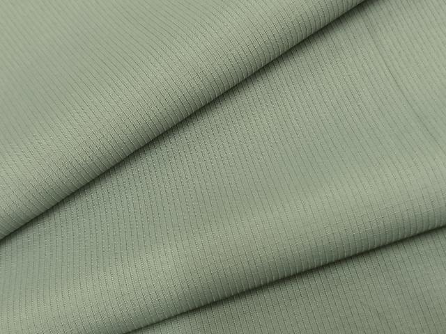 平和屋着物▽男性　色無地　単衣　青白橡色　洗える着物　AAAZ9191fy