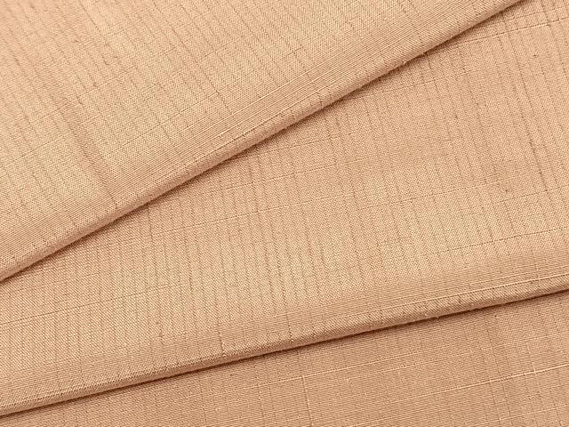 平和屋着物▽上質な紬　単衣　色無地　虹色　正絹　逸品　AAAZ9361fy