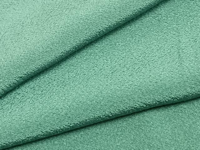 平和屋着物▽上質な色無地　単衣　木賊色　正絹　逸品　未使用　AAAZ9406fy