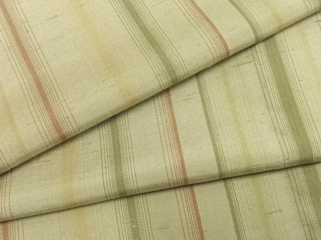 正絹【単衣】小紋 天平乃三纈(未使用品) 洗える着物 単衣 小紋 袷 着物 洗える 黄色 黄緑 紺青 紫 灰色