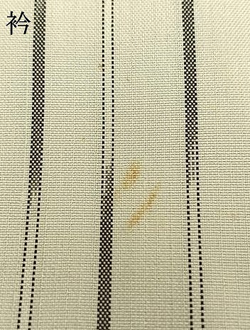 平和屋着物▽上質な紬　単衣　縞　正絹　逸品　AAAZ9502fy_6
