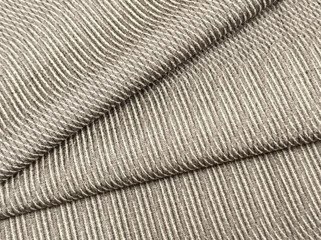 平和屋着物▽上質な小紋　単衣　抽象文様　正絹　逸品　AAAZ9524fy