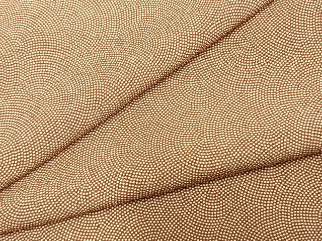 平和屋着物▽江戸小紋　単衣　鮫小紋柄　さんび謹製　洗える着物　AAAZ9542fy