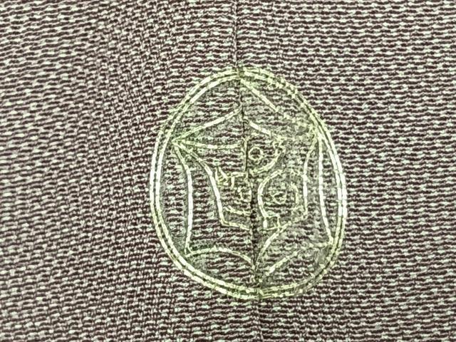 平和屋着物▽江戸小紋 単衣 鮫小紋柄 正絹 逸品 AAAZ9595fy