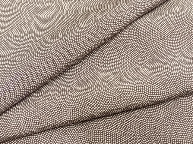 平和屋着物▽江戸小紋　単衣　鮫小紋柄　正絹　逸品　AAAZ9616fy