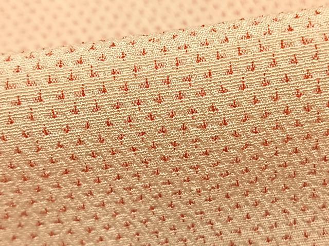 平和屋着物▽本塩沢　単衣　やまだ織　蚊絣　証紙付き　正絹　逸品　未使用　AAAZ9639fy_5