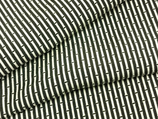 平和屋着物▽上質な小紋　単衣　竹文　正絹　逸品　AAAZ9646fy