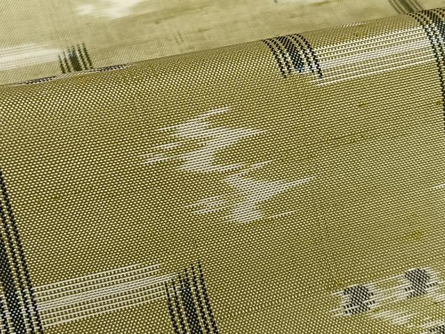 平和屋着物○本場琉球絣 紬 飛鳥文 正絹 逸品 AABA0136zgの通販はau