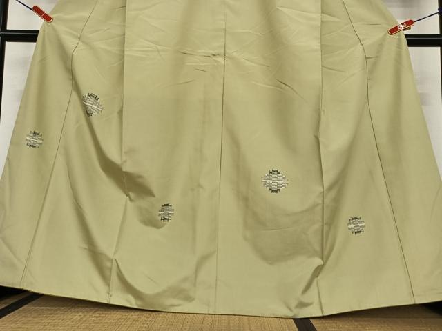 平和屋着物○紬 訪問着 道も織 ロートン織 正絹 逸品 AABA0232zg 2025