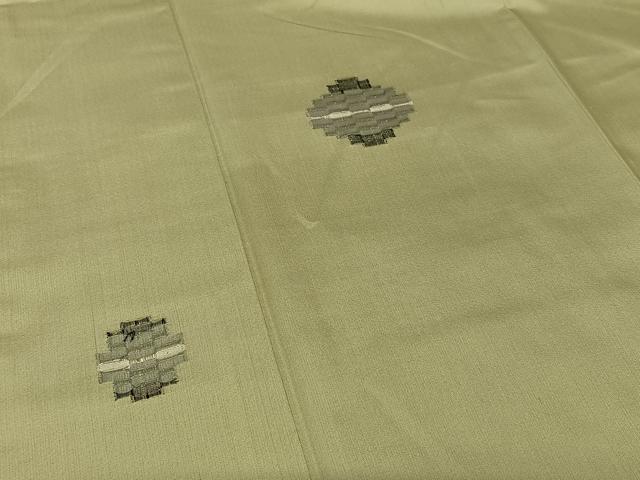 平和屋着物○紬 訪問着 道も織 ロートン織 正絹 逸品 AABA0232zg 2025