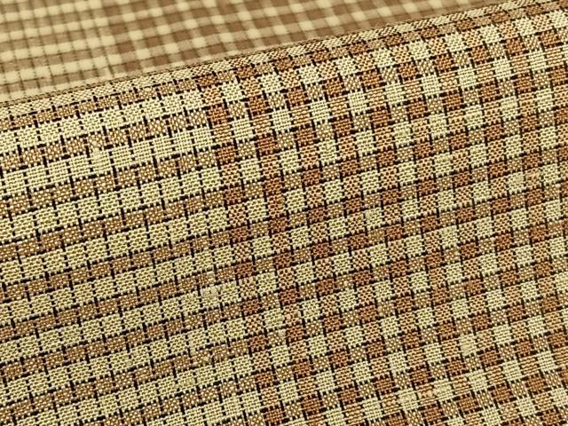 平和屋着物○上質な紬 格子 正絹 逸品 未使用 AABA0306zgの通販はau