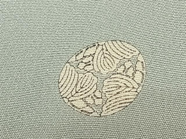 平和屋着物○本加賀友禅作家 百貫華峰 色留袖 飛鶴梅松文 正絹 逸品