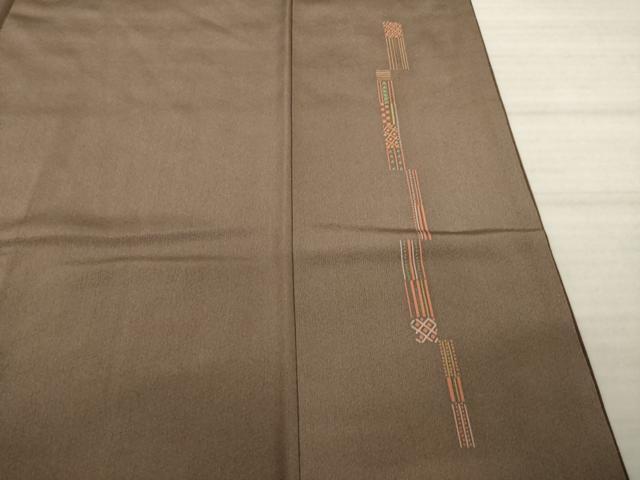 平和屋着物○川村久宣 訪問着 短冊文 暈し染め 金彩 正絹