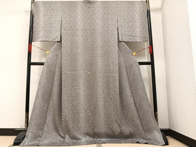 平和屋着物○上質な小紋 総絞り ロング丈 正絹 逸品 AABA1306ph 小紋