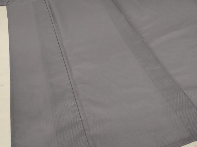 平和屋着物＊夏物 色無地 絽 源氏鼠色 洗える着物 AABA2272jd