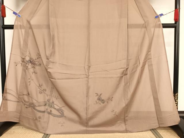 平和屋着物＊夏物 訪問着 本場大島紬 夏大島 中国三大刺繍 汕頭