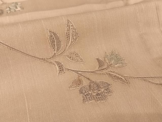 平和屋着物＊夏物 訪問着 本場大島紬 夏大島 中国三大刺繍 汕頭