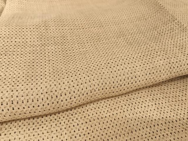平和屋着物＊夏物　越後上布　十字絣　麻　逸品　AABA2501np_4