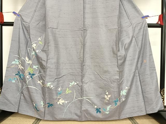 平和屋着物○本加賀友禅作家 成竹登茂男 訪問着 紬地