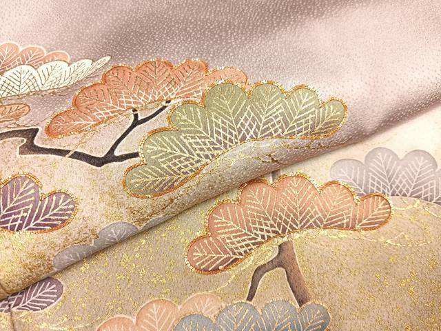 平和屋着物○京友禅の第一人者 松井青々 色留袖 駒