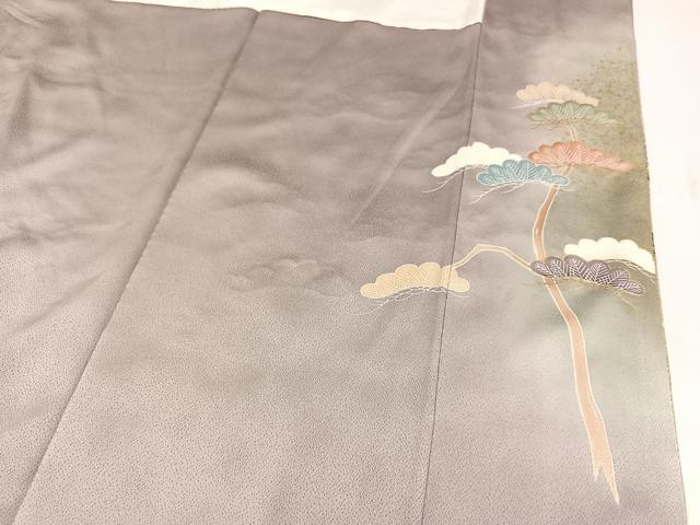 平和屋着物○京友禅の第一人者 松井青々 色留袖 駒