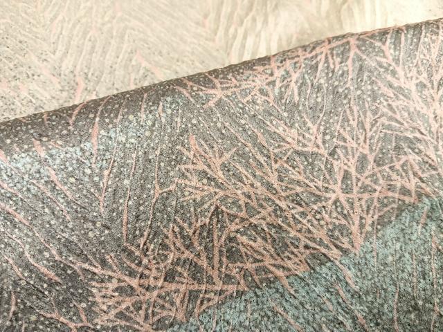 平和屋着物○名門 藤娘きぬたや・杢目絞り 訪問着 草木