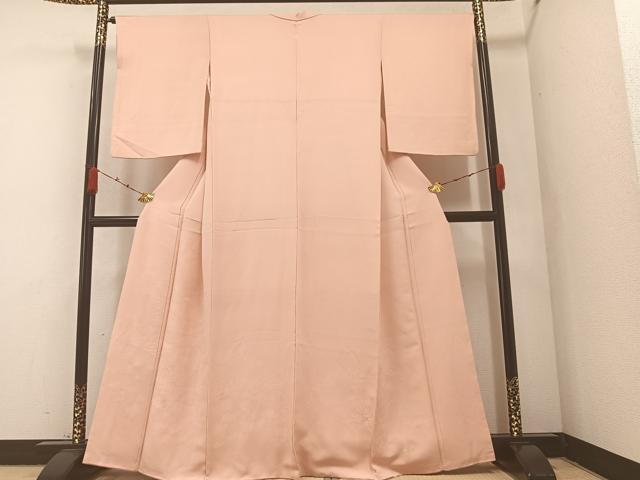 平和屋着物●豪華色留袖　乱菊　色無地　一斤染色　正絹　逸品　AABA2722ph