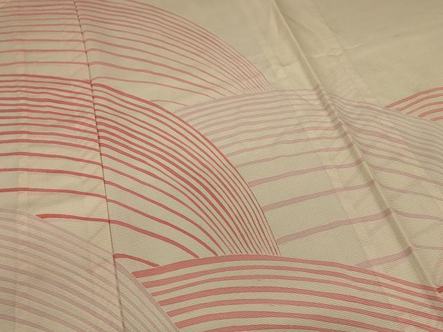 平和屋着物＊夏物 訪問着 絽 流水文 正絹 逸品 AABA2767jd