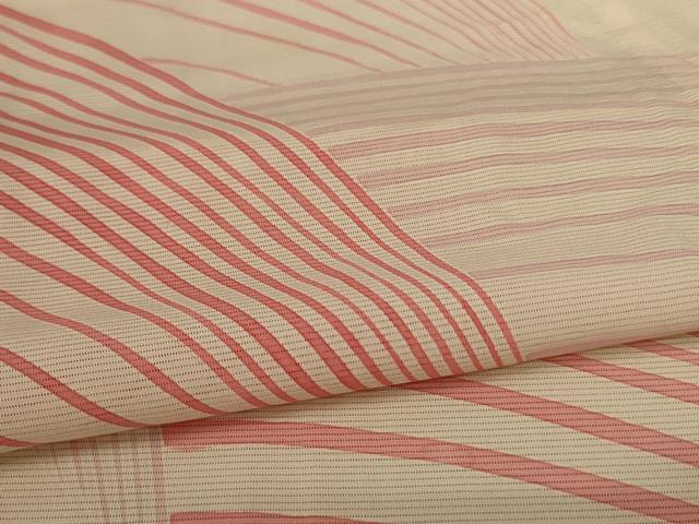 平和屋着物＊夏物 訪問着 絽 流水文 正絹 逸品 AABA2767jd