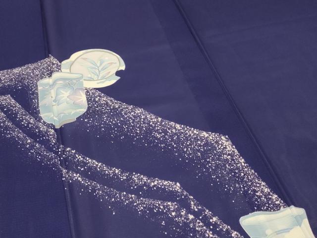 平和屋着物＊夏物　訪問着　絽　陶器文　洗える着物　AABA2768jd 平和屋着物＊夏物 訪問着 絽 陶器文 洗える着物 AABA2768jd