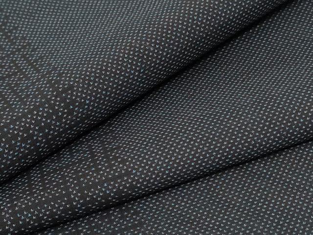 平和屋着物＊夏物　本場大島紬　夏大島　幾何学文様　正絹　逸品　AABA2802jd