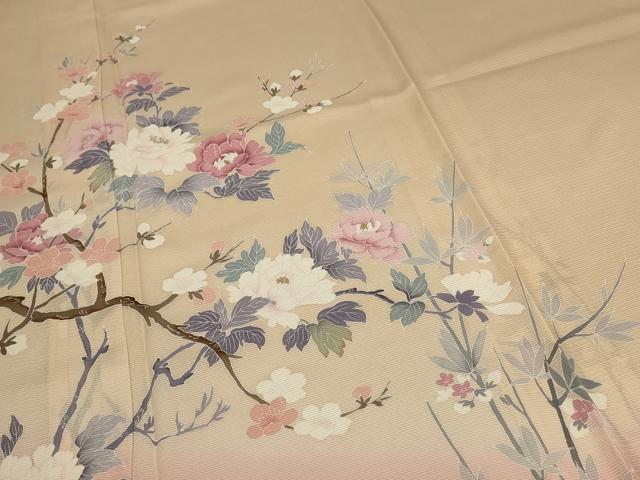 平和屋着物＊夏物　訪問着　絽　草花文　正絹　逸品　未使用　AABA2820jd_3