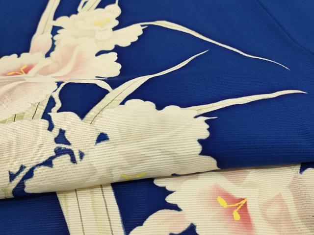 平和屋着物＊夏物 訪問着 絽 草花文 正絹 逸品 未使用 AABA2826jdの