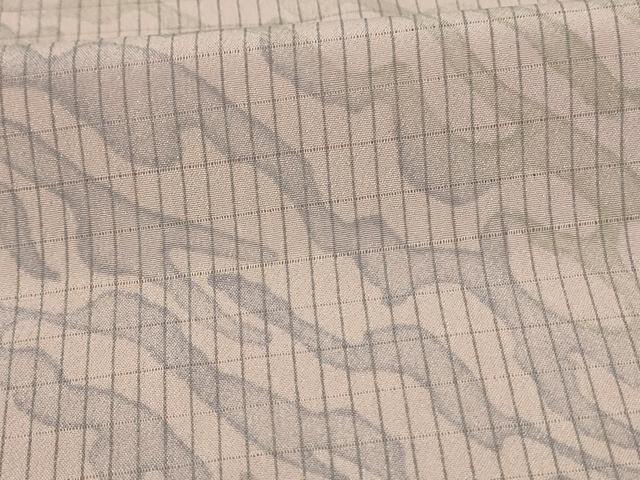 平和屋着物＊夏物 小紋 絽 霞文 洗える着物 AABA2867jd