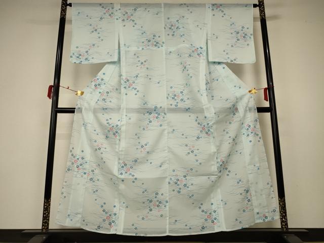 平和屋着物＊夏物　小紋　絽　芝桜　洗える着物　AABH3904jd 平和屋着物＊夏物 小紋 絽 芝桜文 洗える着物 AABA2868jdの通販はau