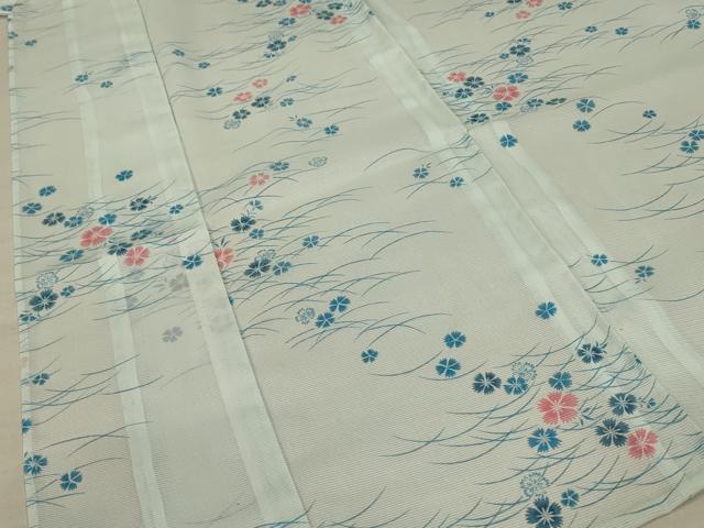 平和屋着物＊夏物　小紋　絽　芝桜　洗える着物　AABH3904jd 平和屋着物＊夏物 小紋 絽 芝桜文 洗える着物 AABA2868jdの通販はau