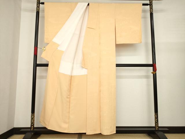 平和屋着物○上質な色無地 伽羅色 鈴乃屋扱い 正絹 逸品 未使用