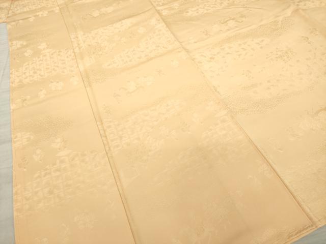 平和屋着物●上質な色無地　伽羅色　鈴乃屋扱い　正絹　逸品　未使用　AABA3353ck 平和屋着物○上質な色無地 伽羅色 鈴乃屋扱い 正絹 逸品 未使用