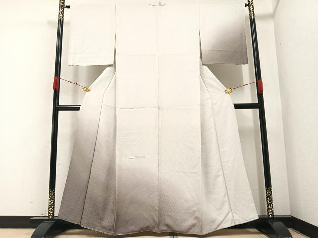 平和屋着物●訪問着　稲丸地紋　暈し染め　正絹　逸品　AABA4296ph