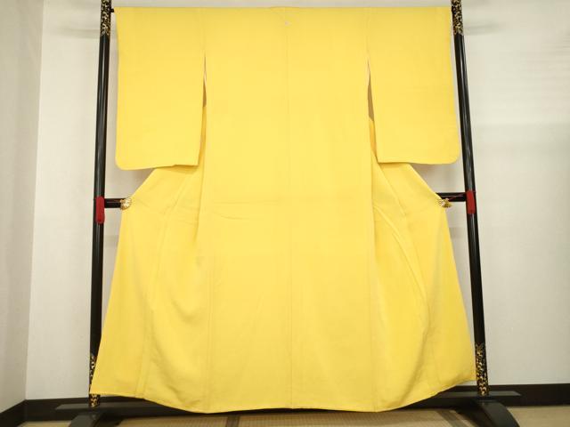 平和屋着物●小振袖　二尺袖　色無地　小吹色　正絹　逸品　AABA4646ck 平和屋着物○小振袖 二尺袖 色無地 小吹色 正絹 逸品