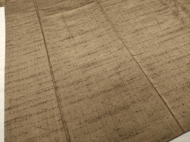 平和屋着物○上質な紬 霞文 正絹 逸品 AABA4653ck