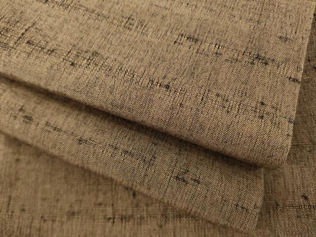 平和屋着物●上質な紬　霞文　正絹　逸品　AABA4653ck