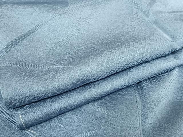 平和屋着物●上質な色無地　杜若色　正絹　逸品　未使用　AABA4997np