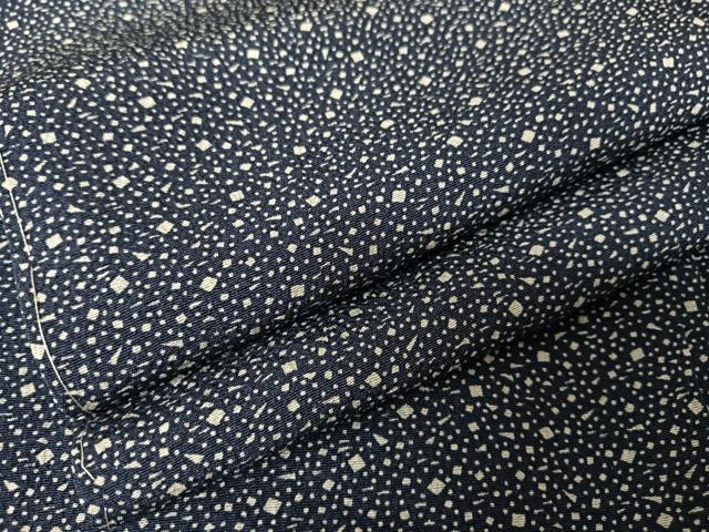 平和屋着物●上質な小紋　箔散らし　正絹　逸品　未使用　AABA5052np