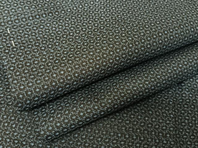 平和屋着物●本場村山大島紬　亀甲絣　正絹　逸品　未使用　AABA5061np